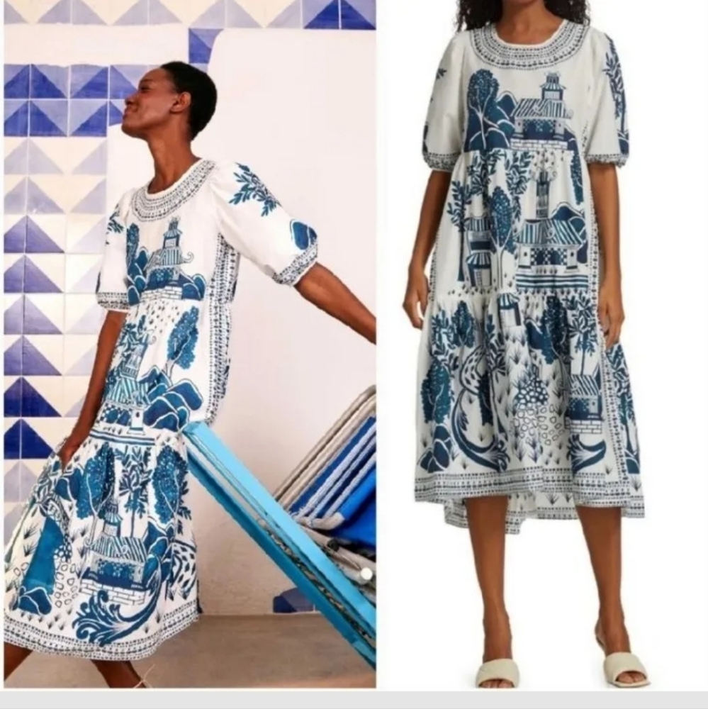 Farm Rio Ancient Gardens Mididress
